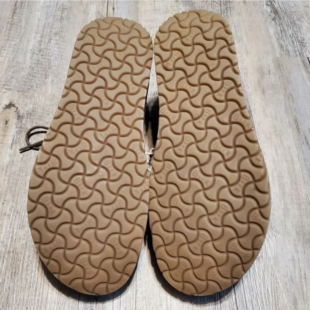 Birkenstock New with Box Honnef Low Gray Taupe Suede Leather Regular Size 39 - Picture 7 of 8